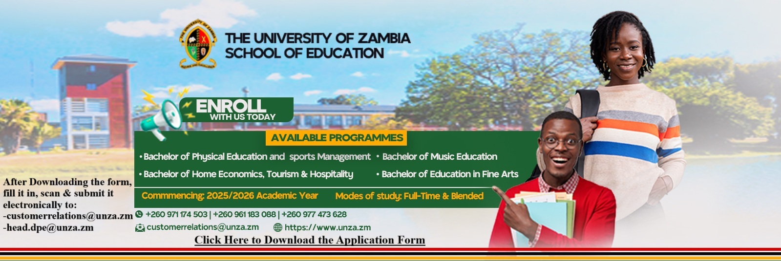 School of Education New Programs